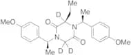 (6R)-6-Ethyl-1,4-bis[(1S)-1-(4-methoxyphenyl)ethyl]-2,5-piperazinedione-3,3,6-d3