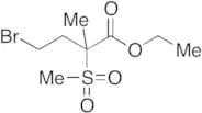 Ethyl 4-Bromo-2-methyl-2-(methylsulfonyl)butanoate