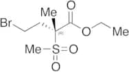 (R)-Ethyl-4-bromo-2-methyl-2-(methylsulfonyl)butanoate