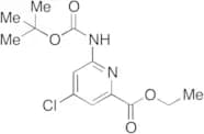 Ethyl 6-(tert-Butoxycarbonylamino)-4-chloropicolinate