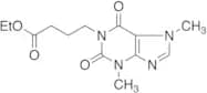 1-(Ethyl-3-carboxypropyl)-3,7-dimethylxanthine