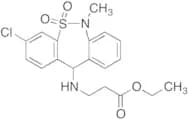 Ethyl N-(3-Chloro-6,11-dihydro-6-methyl-5,5-dioxidodibenzo[c,f][1,2]thiazepin-11-yl)-amino-propano…