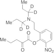 Ethyl 2-[2-(Dipropylamino)ethyl]-6-nitrophenyl-d4 Pyruvate