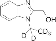 1-Ethyl-2-hydroxymethylbenzimidazole-d5