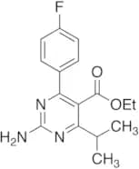 Ethyl 4-(4-Fluorophenyl)-6-isopropyl-2-amino-pyrimidine-5-carboxylate