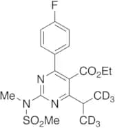 Ethyl 4-(4-Fluorophenyl)-6-isopropyl-2-(N-methylmethylsulfonamido)pyrimidine-5-carboxylate-d6