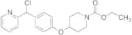 Ethyl 4-(4-(Chloro(pyridin-2-yl)methyl)phenoxy)piperidine-1-carboxylate