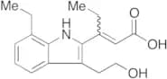 3-(7-Ethyl-3-(2-hydroxyethyl)-1H-indol-2-yl)pent-2-enoic Acid