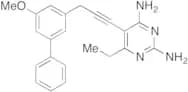 6-Ethyl-5-(3-(5-methoxy-[1,1'-biphenyl]-3-yl)prop-1-yn-1-yl)pyrimidine-2,4-diamine
