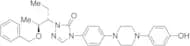 2-[(1S,2S)-1-Ethyl-2-(phenylmethoxy)propyl]-2,4-dihydro-4-[4-[4-(4-hydroxyphenyl)-1-piperazinyl]ph…