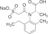 N-(2-Ethyl-6-methylphenyl)-N-(2-sulfoacetyl)-L-alanine