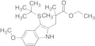 Ethyl 3-(3-(tert-butylthio)-5-methoxy-1H-indol-2-yl)-2,2-dimethylpropanoate
