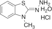 (2E)-3-Methyl-1,3-benzothiazol-2(3H)-one Hydrazone Hydrochloride (>85%)