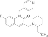 3-[(2-Ethyl-1-Piperidinyl)methyl]-7-Fluoro-1-(4-Pyridinylmethyl)-2(1H)-Quinolinone