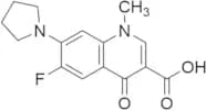 6-Fluoro-1-methyl-4-oxo-7-(pyrrolidin-1-yl)-1,4-dihydroquinoline-3-carboxylic Acid