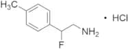 2-Fluoro-2-(p-tolyl)ethan-1-amine Hydrochloride