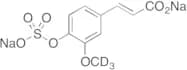 Ferulic Acid-d3 4-O-Sulfate Disodium Salt