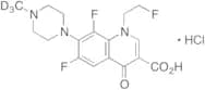 Fleroxacin Hydrochloride D3 (N-Methyl D3)