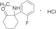 2-(2-Fluorophenyl)-2-(methylamino)-cyclohexanone Hydrochloride