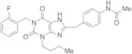 N-[4-[1-(2-Fluorobenzyl)-3-butyl-2,6-dixo-2,3,6,7-tetrahydro-1H-purin-8-ylmethyl]phenyl]acetamide
