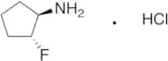 (1R,2R)-2-Fluorocyclopentanamine Hydrochloride