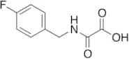 {[(4-fluorophenyl)methyl]carbamoyl}formic Acid