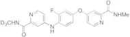 4-(3-Fluoro-4-((2-(methyl-d3-carbamoyl)pyridin-4-yl)amino)phenoxy)-N-methylpicolinamide