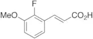 (2E)-3-(2-Fluoro-3-methoxyphenyl)-2-Propenoic Acid