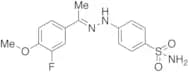 4[N’-[1-[3-Fluoro-4-methoxy-phenyl)-ethylidene]hydrazino}benzenesulfonamide