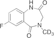 7-Fluoro-3,4-dihydro-4-methyl-1H-1,4-benzodiazepine-2,5-dione-d3
