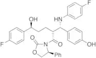 (4S)-3-[(2R,5S)-5-(4-Fluorophenyl)-2-[(S)-[(4-fluorophenyl)amino](4-hydroxyphenyl)methyl]-5-hydrox…