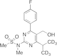 N-[4-(4-Fluorophenyl)-5-hydroxymethyl-6-isopropylpyrimidin-2-yl]-N-methylmethanesulfonamide-d6