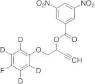 1-(4-Fluorophenoxy-d4)-2-(3,5-dinitrobenzoate)3-butyn-2-ol