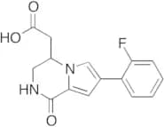 7-(2-Fluorophenyl)-1,2,3,4-tetrahydro-1-oxo-pyrrolo[1,2-a]pyrazine-4-acetic Acid