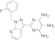 2-[1-(2-Fluorobenzyl)-1H-pyrazolo[3,4-b]pyridin-3-yl]pyrimidine-4,5,6-triamine