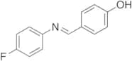 4-{[(p-Fluorophenyl)imino]methyl}phenol