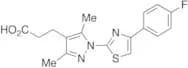 1-[4-(4-Fluorophenyl)-2-thiazolyl]-3,5-dimethyl-1H-pyrazole-4-propanoic Acid