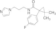 1-(4-Fluorophenyl)-N-[3-(1H-imidazol-1-yl)propyl]-2,2-dimethyl-cyclopropanecarboxamide