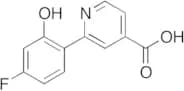 2-(4-Fluoro-2-hydroxyphenyl)isonicotinic acid (~90%)