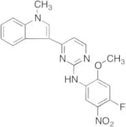 N-(4-Fluoro-2-methoxy-5-nitrophenyl)-4-(1-methyl-1H-indol-3-yl)-2-pyrimidinamine