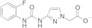 2-(3-(3-(2-Fluorophenyl)ureido)-1H-pyrazol-1-yl)acetate