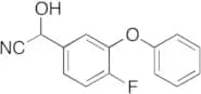 4-Fluoro-α-hydroxy-3-phenoxy-benzeneacetonitrile