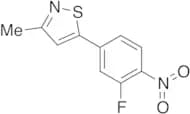 5-​(3-Fluoro-​4-​nitrophenyl)​-​3-​methyl-isothiazole