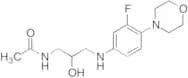 N-[3-[[3-Fluoro-4-(4-morpholinyl)phenyl]amino]-2-hydroxypropyl]acetamide