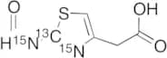 2-(2-Formamidothiazol-4-yl)acetic Acid-13C,15N2