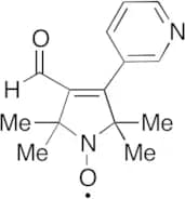 3-Formyl-2,5-dihydro-2,2,5,5-tetramethyl-4-(3-pyridinyl)-1H-pyrrol-1-yloxy