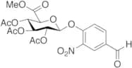 4-Formyl-2-nitrophenyl β-D-Glucopyranosiduronic Acid Methyl Ester 2,3,4-Triacetate
