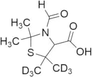 3-Formyl-2,2-dimethyl-5,5-bis(methyl-d3)thiazolidine-4-carboxylic Acid