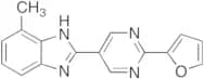 2-[2-(2-Furanyl)-5-pyrimidinyl]-7-methyl-1H-benzimidazole