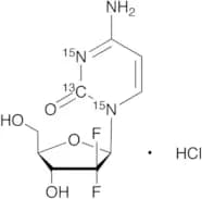 Gemcitabine-13C,15N2 Hydrochloride